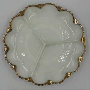 Anchor Hocking Vintage Fire-King Divided Relish Tray